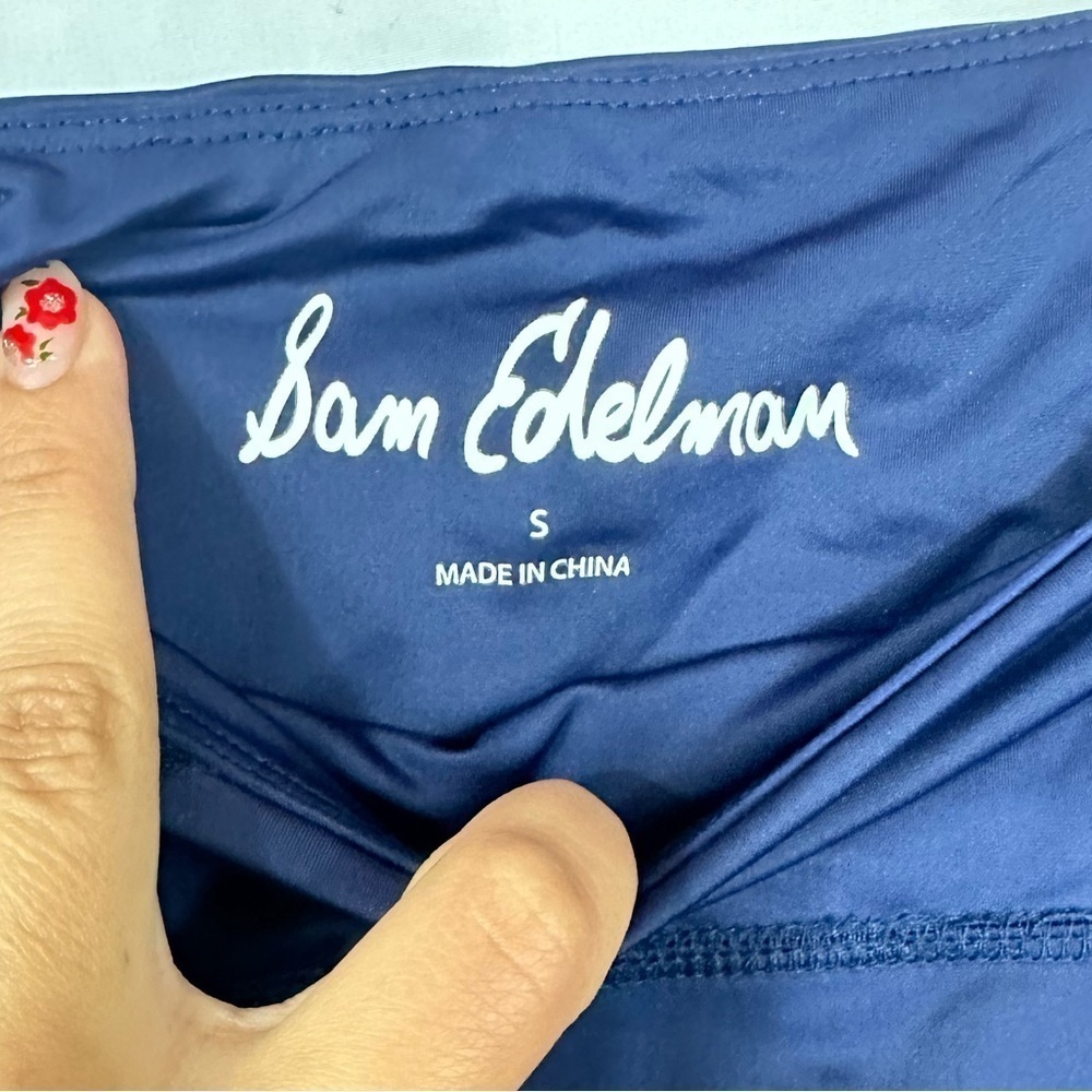 Sam Edelman navy navy cutout leggings size S - Picture 3 of 6